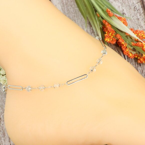 "Dainty Anklet for Women – Elegant Everyday Jewelry & Perfect Gift | MLCRC1772 - Picture 9 of 10